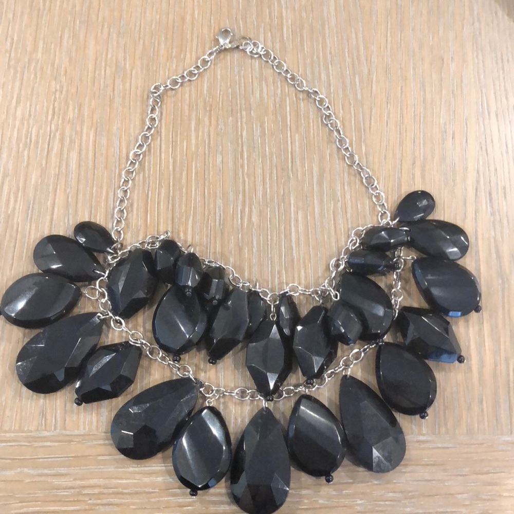 🤩2 for $25🤩 Black and Silver Tier Necklace
